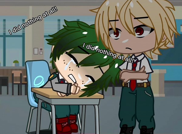 Part 1 #POV:Bakugo is yelling at Midorya because of something stupid and makes him cry #gacha #fyp #gavha #?gachatoker☁ #mha #myheroacademia #bakudeku💚🧡 #bakudekuship #mhagachca #originalstory