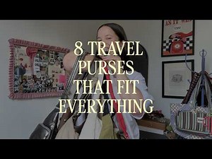 BEST Travel Purses & Crossbody Bags for Women ✈️ (Tested on Real Trips)
