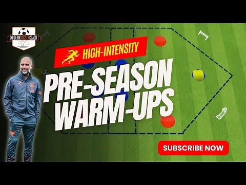 FAST, High Intensity Pre-Season Possession Warm-Ups Drills!!