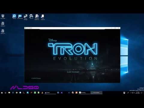 TRON Evolution on Windows 10 Fall Creators Update (October 17, 2017)