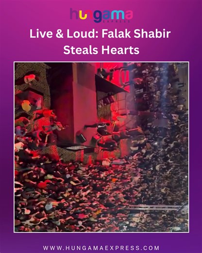 Falak Shabbir set the stage on fire as thousands of fans gathered to witness his sensational performance. The energy, the music, and the crowd’s excitement made it a truly unforgettable night. | Falak Shabir | Live Concert | Music | #FalakShabbir #ConcertVibes #UnforgettablePerformance #Trendingnow #HungamaExpress | HungamaExpress
