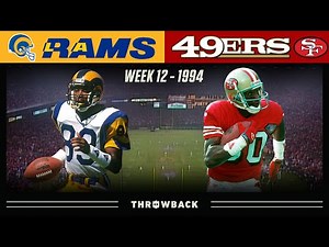Underrated Division Rivalry Comes Down to the Wire! (Rams vs. 49ers 1994, Week 12)