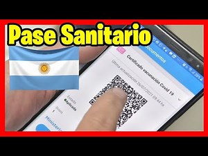 Como Hacer el PASE SANITARIO para Argentina 🇦🇷💉