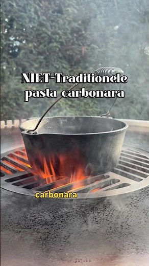 Spaghetti Carbonara met Groenten op de Plancha | Volwaardige Maaltijd 🔥