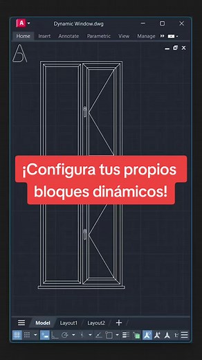 Crea tus bloques dinámicos en AutoCAD fácilmente