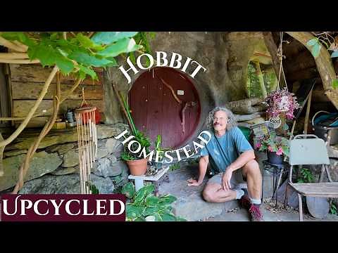 Man Lives Underground in Hand-Built Hobbit House Homestead