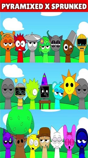 Incredibox Sprunki Pyramixed But Sprunked *MIX VERSION*