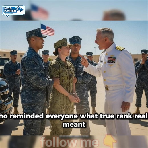 29 reactions · 4 comments | She Was Handcuffed — Until the Admiral Roared Release Her Immediately #reelsfypシ #CinematicStory #RealLifeHero #militarystories #TrueCourage #womeninuniform #hoa | HOA Karen Unfiltered | Facebook