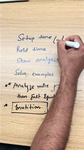 Static Timing Analysis Crucial Preparation tips #automobile #education #semiconductor #engineering