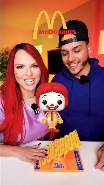 WHO CAN NAME MORE MCDONALD'S CHARACTERS??😱🤣🍟 #mcdonalds #game #grimace #shorts @DanielCYK_