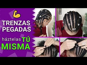 🎀How to do glued braids🎀 | How to do your own root braids!