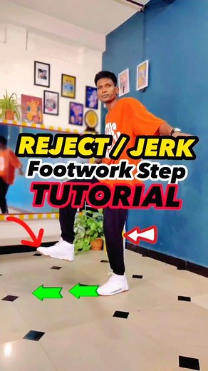 REJECT / JERK FOOTWORK STEP TUTORIAL #rejectsteptutorial #jerksteptutorial #jddanceturorial #jddancestudio #dancetutorial #FOOTWORK #footworksteptutorial | Jd Dance Tutorial