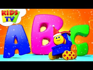 ABC Song  | Bob The Train Cartoons  |  More Christmas Carols - Kids TV - Videos For Kids