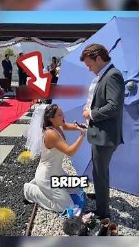 Wedding prank goes TOO FAR 😳