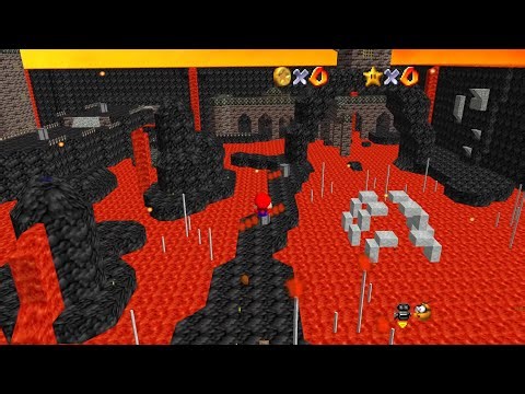 Lava Reservoir by Carseat - Mario Builder 64