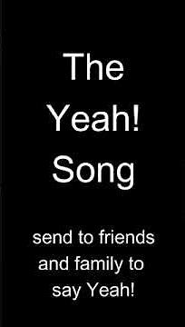 The Yeah! Song [hip hop]