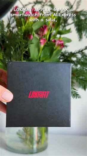 𝚅𝚘𝚕𝚑𝚊 𝙲𝚛𝚎𝚊𝚝𝚒𝚟𝚎 | I unboxed the LOKMAT APPLLP 6 MAX from AliExpress — a powerful smartwatch with a premium design, a bright AMOLED display, and a 190°... | Instagram