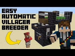 Easy and Fully Automatic Villager Breeder in Minecraft 1.16.1 [Tutorial]