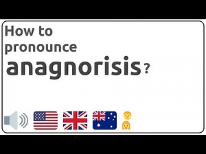 How to pronounce anagnorisis in english?