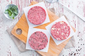 Hamburger di carne fatti in casa