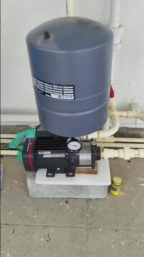 Pressure Booster pump installation with Pipeline Routing complete guide | Water #tankinstallation