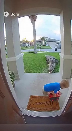 Sora AI: Engaging Doorbell Camera Footage