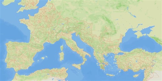 Explora las rutas del Imperio Romano en un mapa digital único