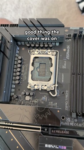 The cover didn’t help 💀#pcgaming #pcgamer #ddr5