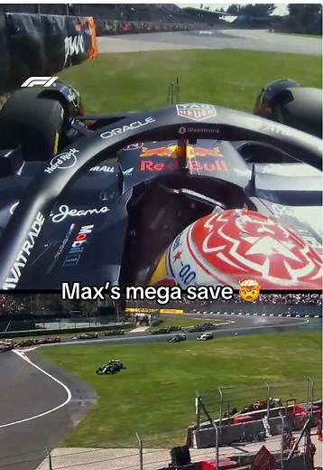 Max Verstappen's Incredible Steering Wheel Save