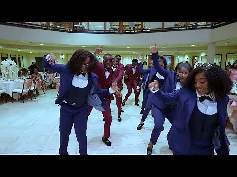 Congolese wedding Entrance Dance ( Koffi Olomide - NDOMBOLO ) Fargo, ND