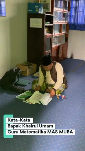 Kata-Kata Bapak Khairul Umam, Guru Mapel Matematika Selanjutnya siapa lagi nih... 📲 Pantau dan Ikuti Terus Kegiatan kami di Medsos Resmi MAS MUBA #Website: www.masmubata-bata.com #IG: @masmuba.official #FB: Madrasah Aliyah Mambaul Ulum Bata-Bata #Tiktok: masmuba official #Youtube: masmuba Official | Madrasah Aliyah Mambaul Ulum Bata-Bata