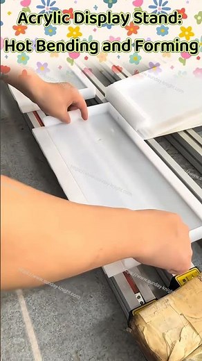 Acrylic Display Stand — Heat Bending & Forming #AcrylicDisplayStand #AcrylicFabrication