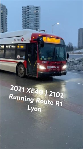 #2102 Running R1 to Lyon after the Train was not running due to an overhead power line issue.