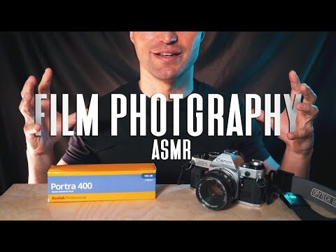 Film Photography ASMR: Relax with 35mm Camera & Film Rolls [Deep Soft Spoken Male]