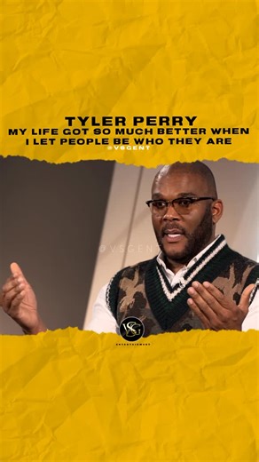 VSG Entertainment on Instagram: "@tylerperry My life got so much better when I let people be who they are. #tylerperry 🎥 @oprahdaily"