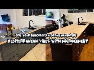 I Made My Own Kitchen Bench With Microcement (DIY Tutorial)