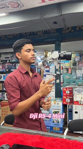 2.5K views · 40 reactions | Dji RS-4 Mini Gimbal #djirs4mini #gimbal #dji#camerabazar #vairal_video #fblifestylechallenge | Camera Bazar | Facebook