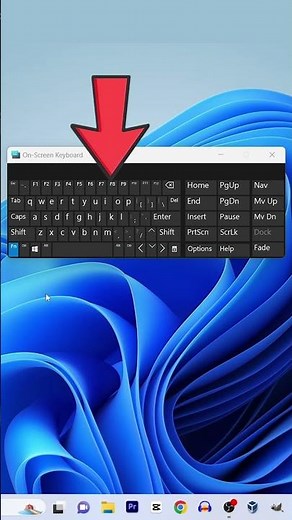 On-Screen Keyboard has No Function Keys | Enable or Disable On-Screen Keyboard