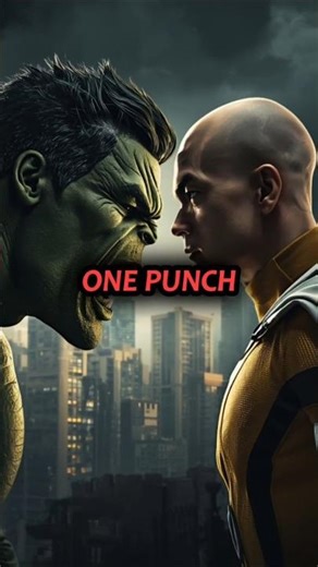 Hulk's Rage vs Saitama's One Punch 💥 #battleanalysis #anime