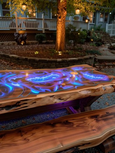 WOW!! Absolutely amazing Dragon Tables!! #epoxyresin #dragontable #dragons #ecstaticdesigns | Ecstatic Designs