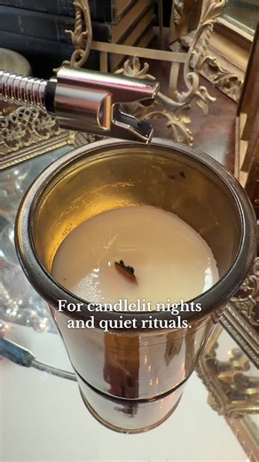 I use this little rechargeable windproof igniter for everything from lighting candles to turning on my stove, and it’s honestly so much easier than dealing with matches or disposable lighters. The flexible neck lets you reach deep jars and awkward angles without burning your fingers, and the 360-degree design makes it feel way safer and more precise. It charges with USB so you never run out, and it gives off the perfect clean flame for cozy nights, candle rituals, and everyday kitchen use. #Cand