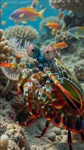 Inside the Secret World of the Peacock Mantis Shrimp