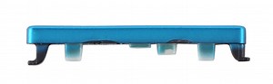 Volume Side Button Outer for Xiaomi Redmi Note 9 Pro Max Blue - Plastic Key