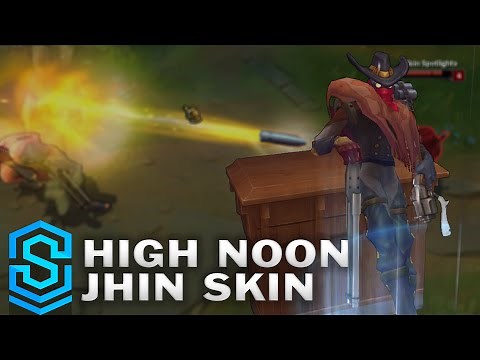 High Noon Jhin Skin Spotlight - Pre-Release - League of Legends