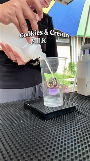 Cookies & Cream Milk Tea recipe (water-based)