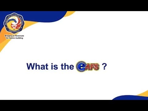 What and How to use the eAFS?