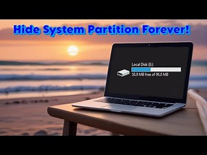 How to Completely Hide System Partitions in Windows 10/11!