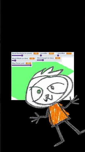 Making A Game Engine In Scratch! #coding #isoforge #scratch