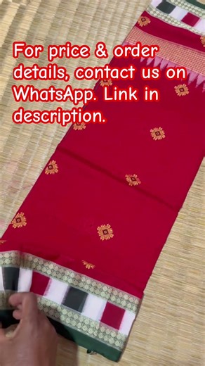 Bomkai Saree #saree #handloom #onlineshopping #fashion #sareefashion #sambalpuri #sareecollection e