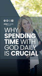The only way to get to know God is to spend time with Him. Watch the FULL EPISODE “Unmet Holiday Expectations: Don’t Let Them Ruin Your Day” on the HSJ YouTube, Spotify, Amazon or Apple podcasts! THANK YOU TO OUR SPONSOR: Not Consumed: Helping your family grow in faith so you are Not Consumed by life. Head to notconsumed.com/heidi to download the FREE 5 day family Bible study to build hope and purpose into your home! Use coupon code HEIDI for 15% off your entire purchase. | Heidi St. John